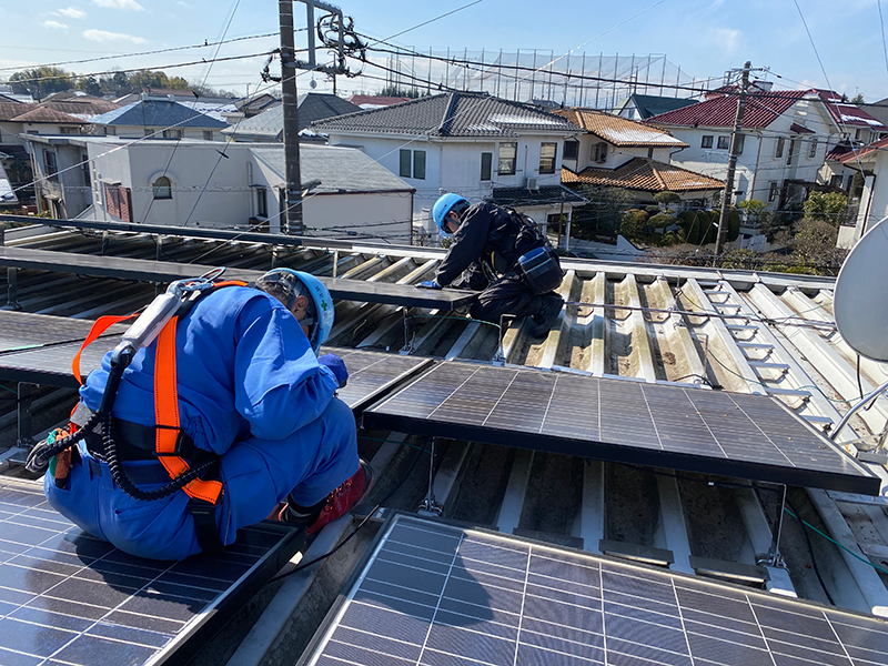 太陽光発電システムの設置・施工・メンテナンス事業